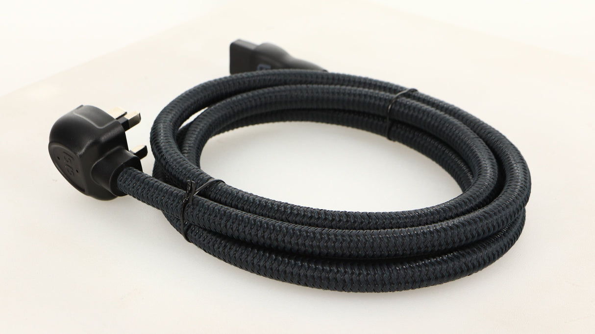 Rear right angle of a used Audioquest NRG-Y3 Mains Cable 2.0m