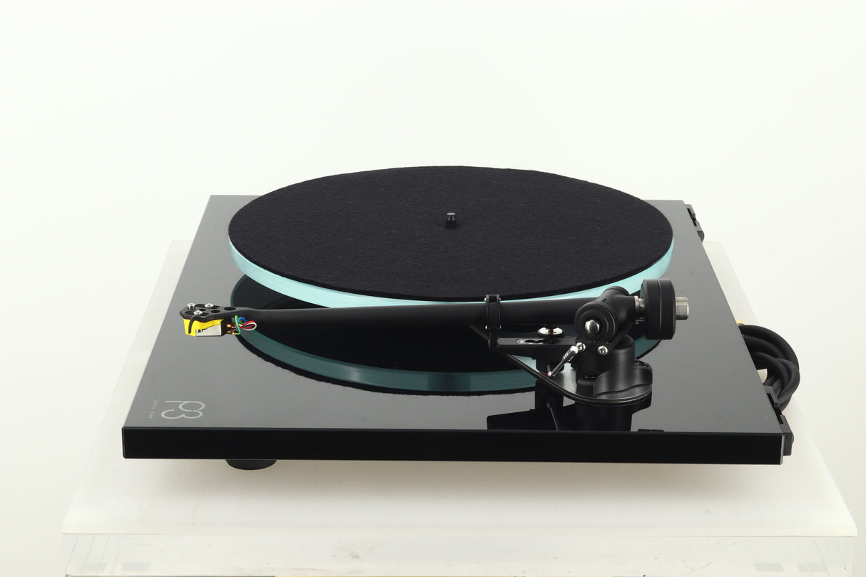 Rega Planar 3 Turntable - Black / Exact Cartridge