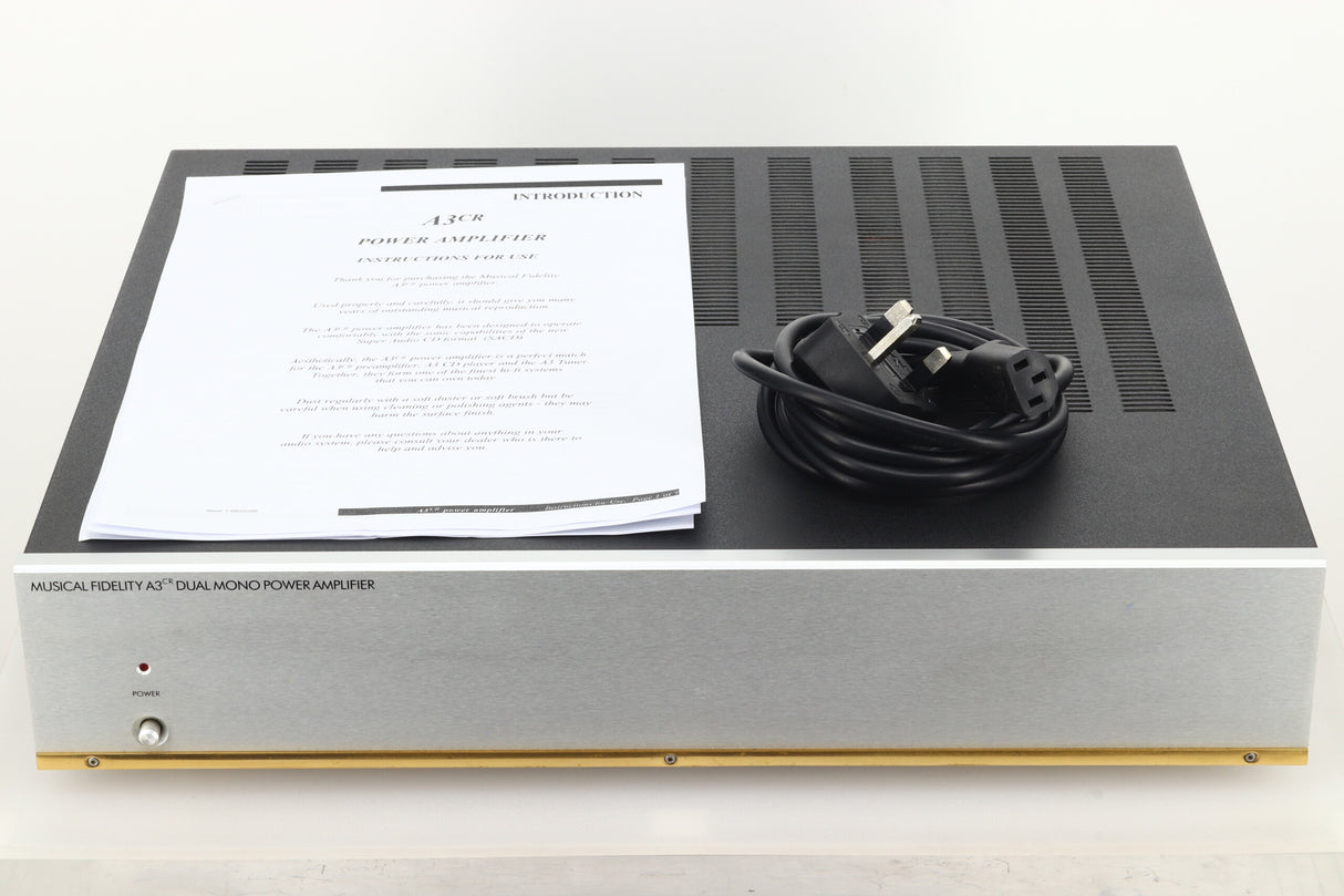 Musical Fidelity A3CR Power Amplifier