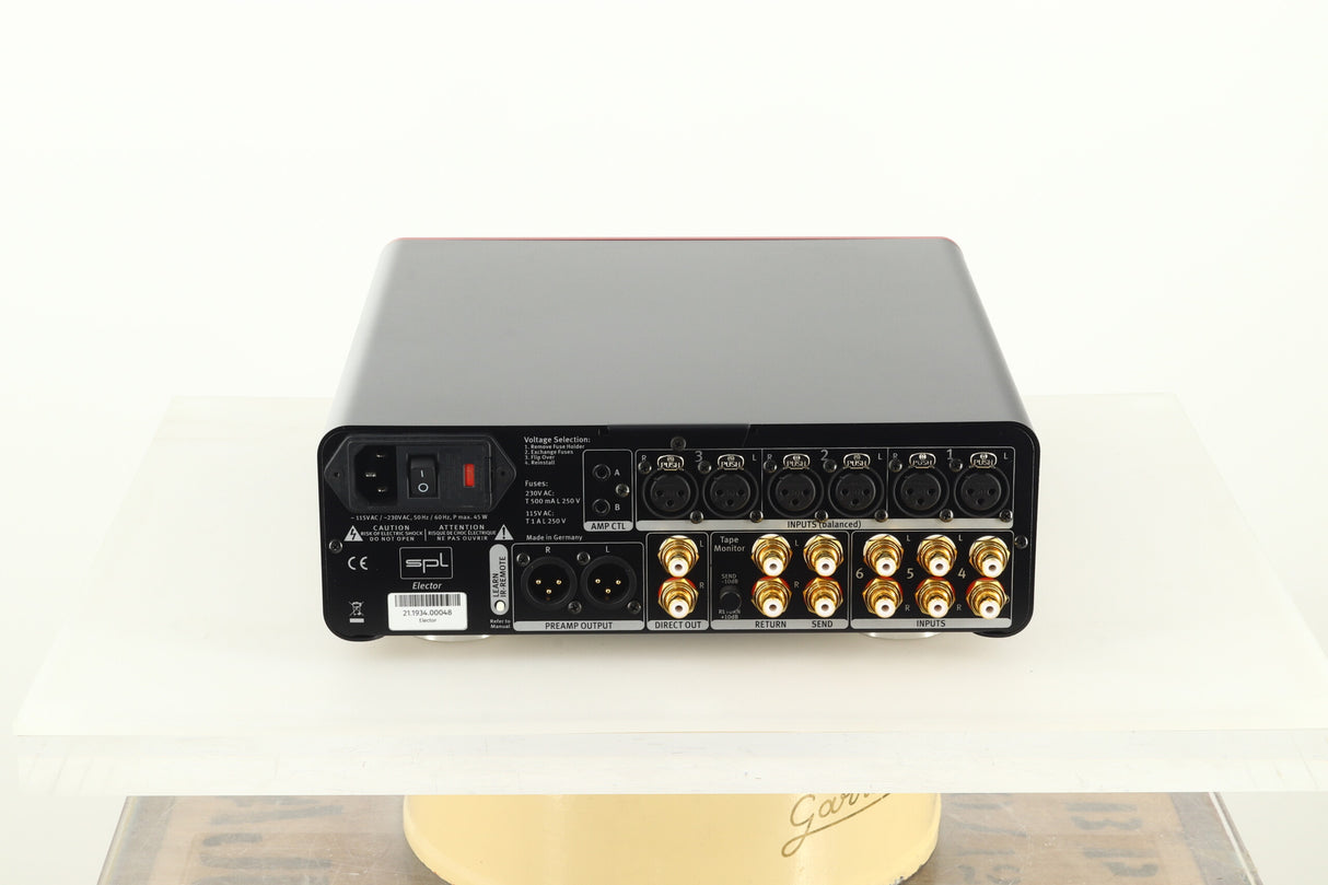 SPL Elector Pre Amplifier - Red
