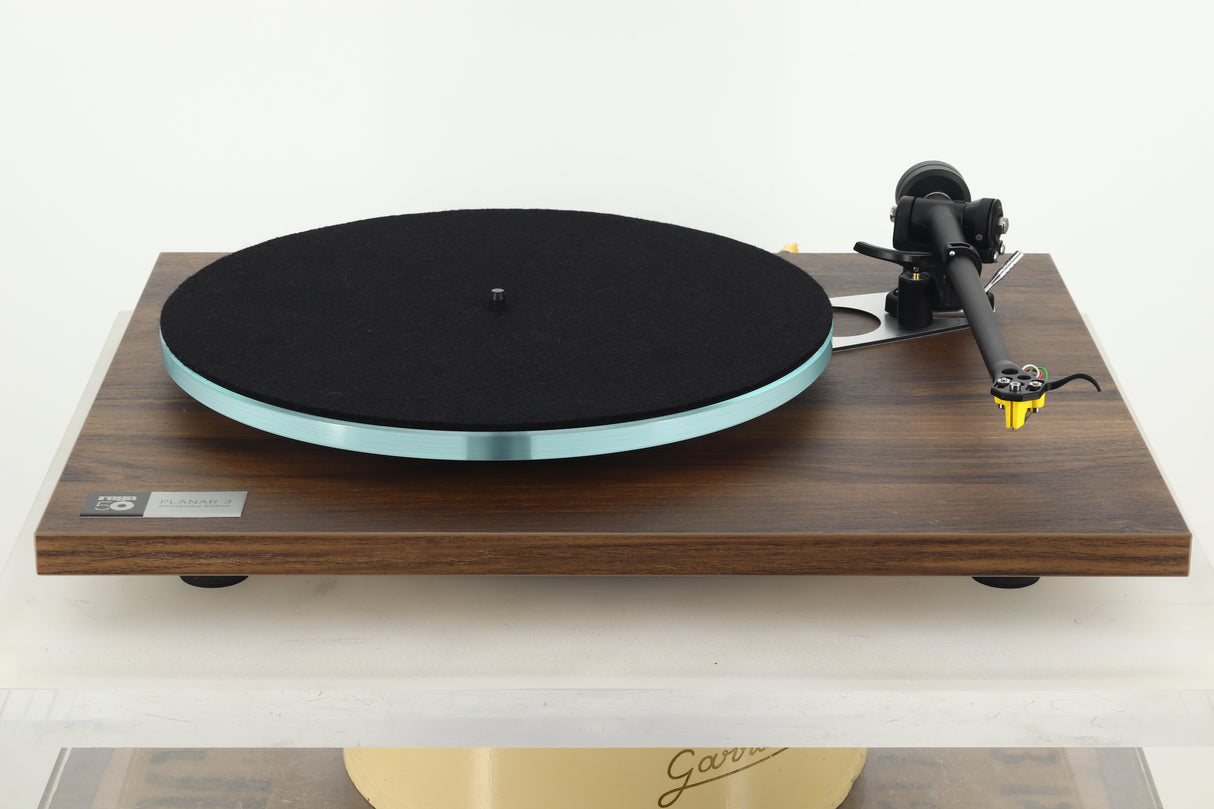 Rega Planar 3 50th Anniversary Turntable - Walnut / Exact Cartridge