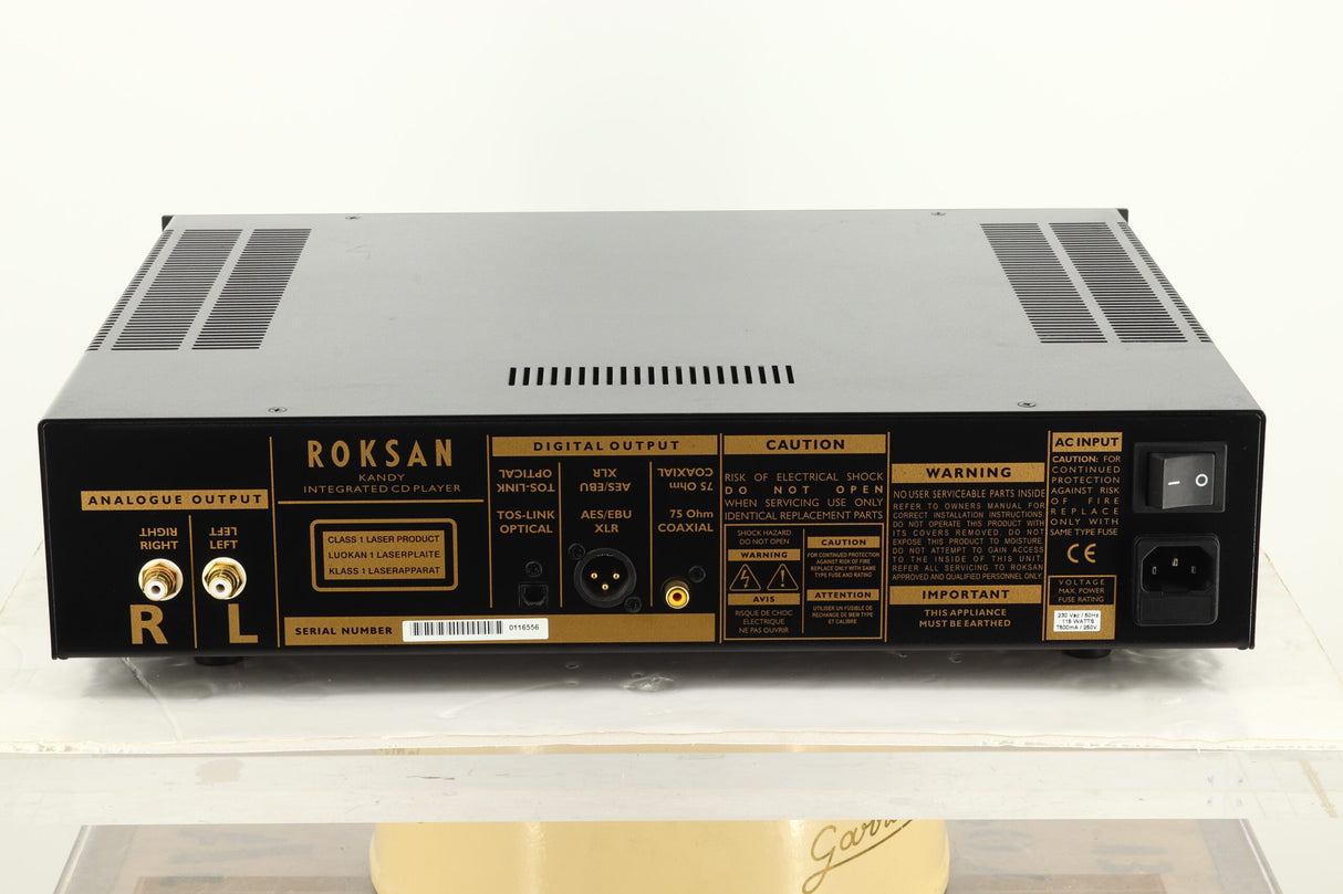 Roksan Kandy KC-1 MkIII CD Player - Black