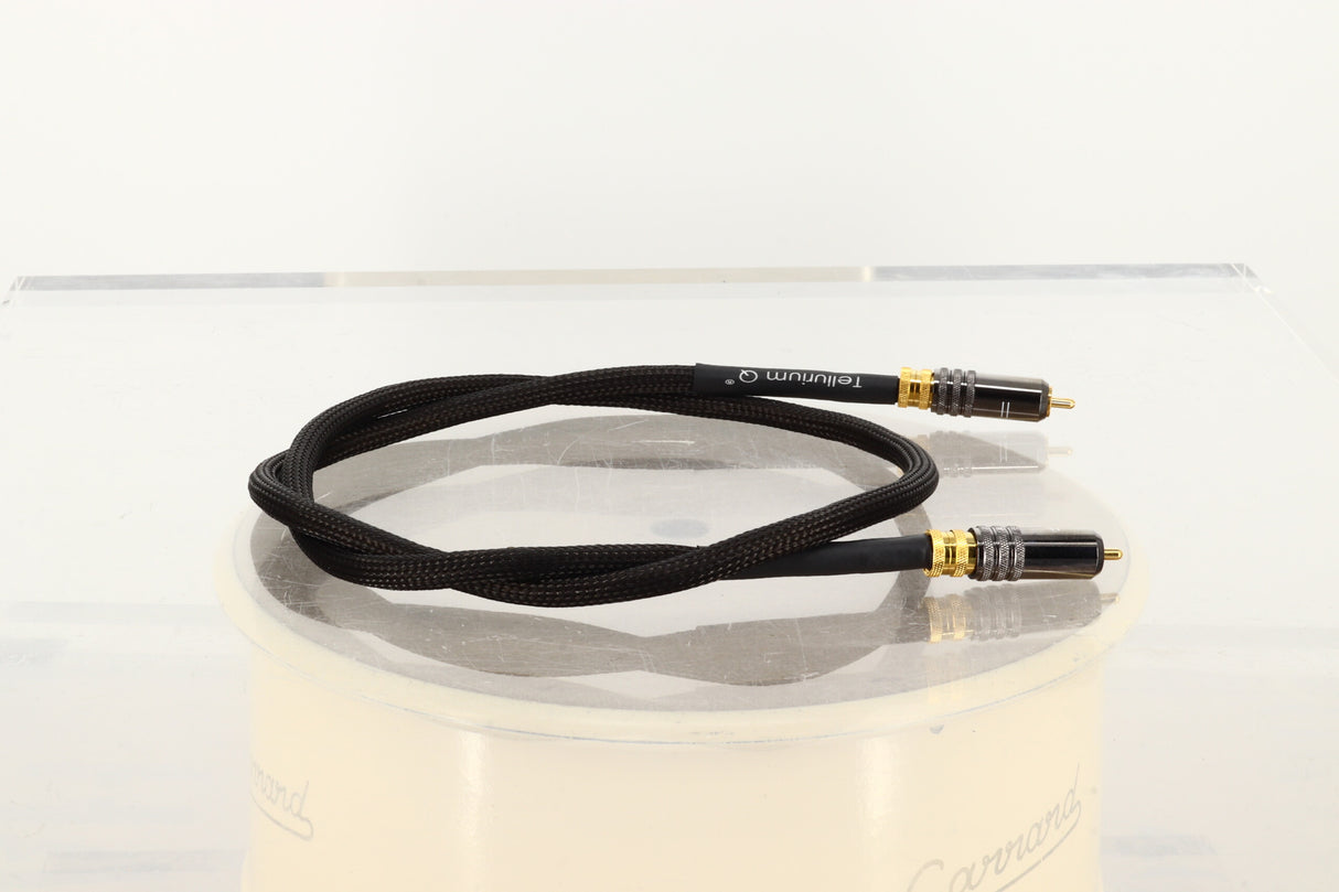 Tellurium Q Black II RCA Interconnect 1.0m