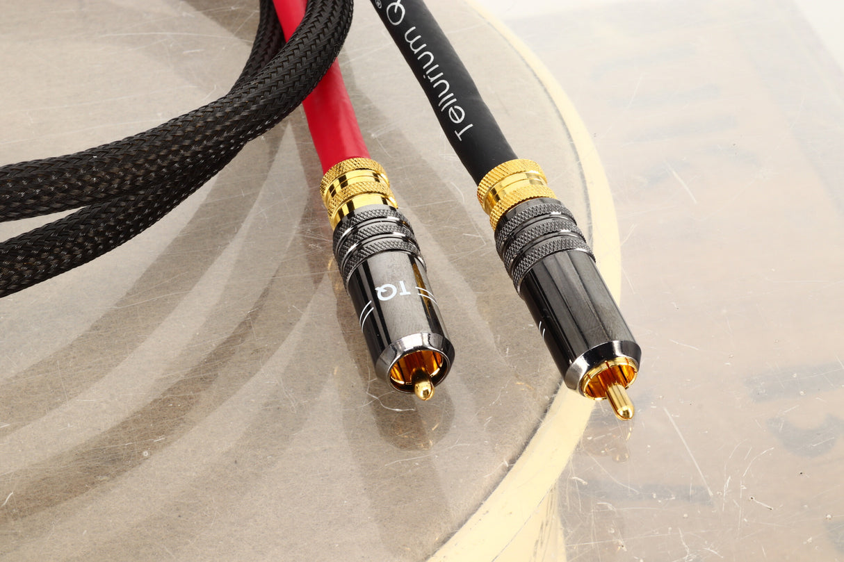 Tellurium Q Black II RCA Interconnect 1.0m