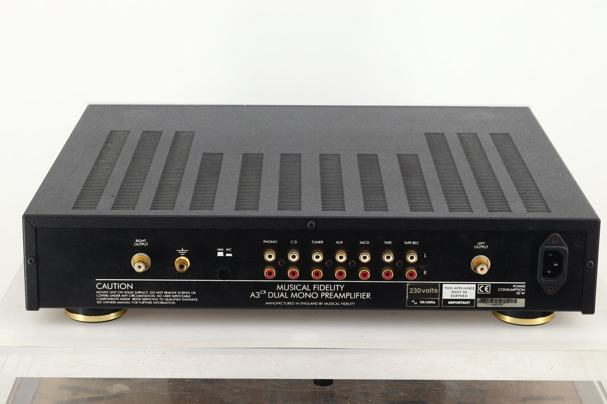 Musical Fidelity A3CR Pre Amplifier
