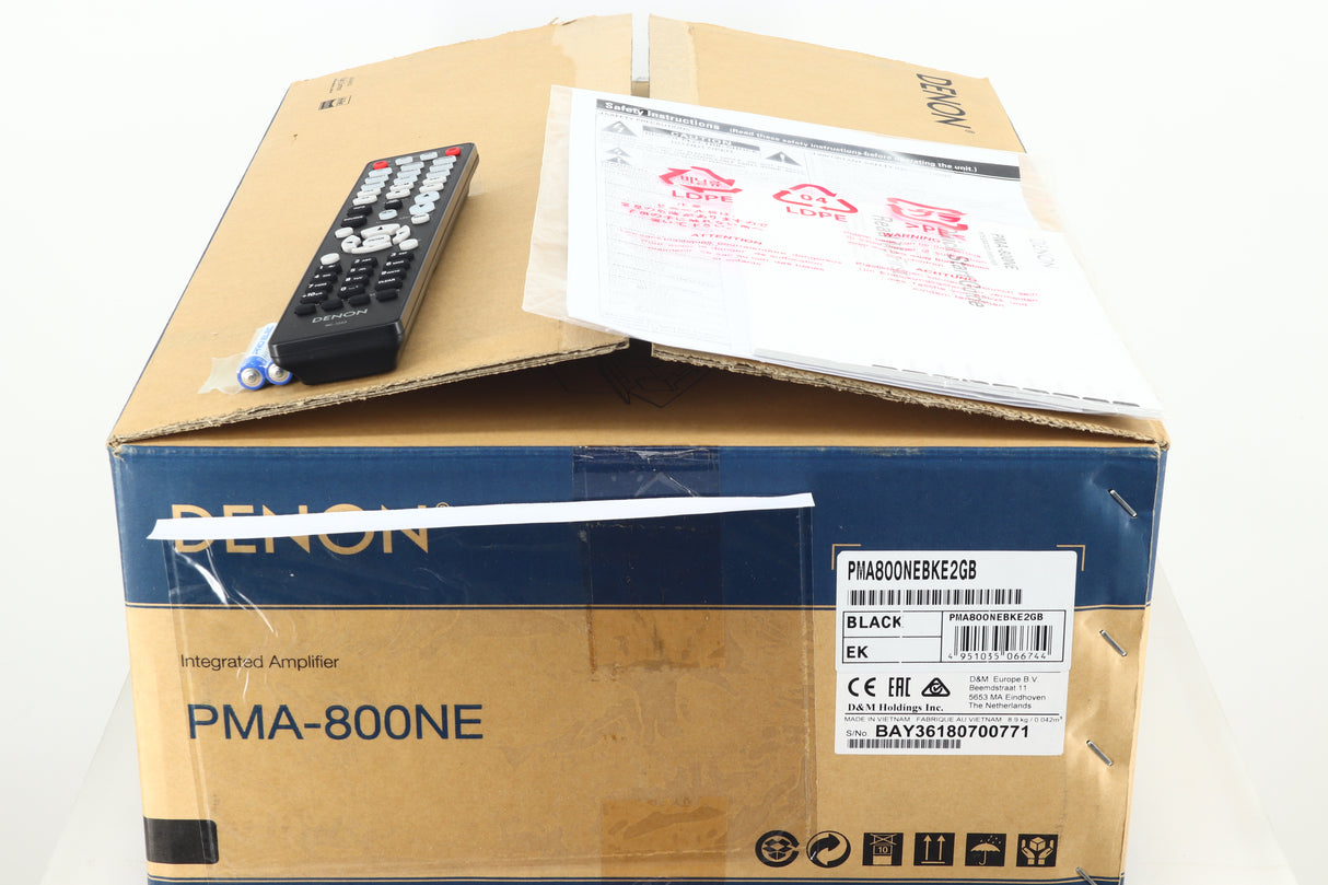 Denon PMA-800NE Integrated Amplifier - Black