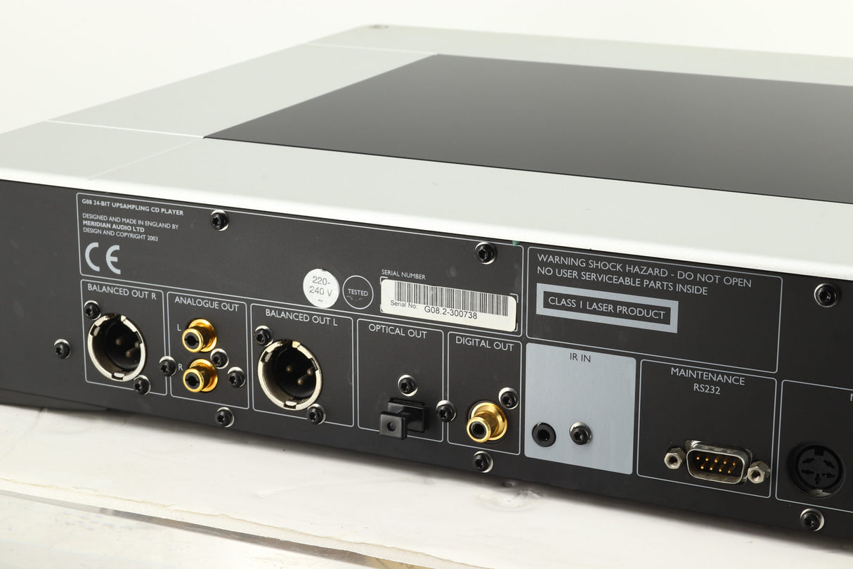 Meridian G08.2 CD Player - Silver