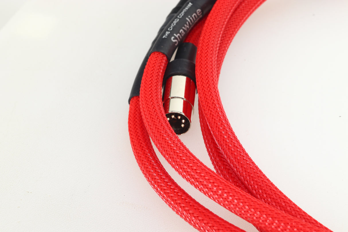 Chord Shawline 5 DIN - 2 RCA 1.5m Interconnect Cable