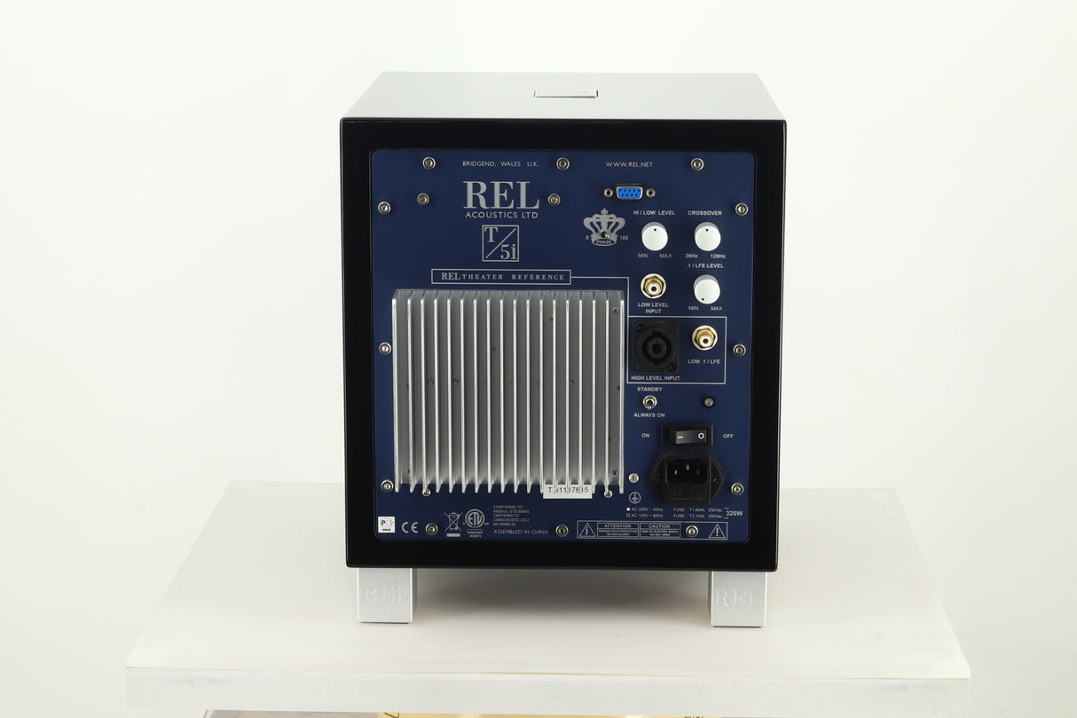 REL T5i Subwoofer - Piano Black