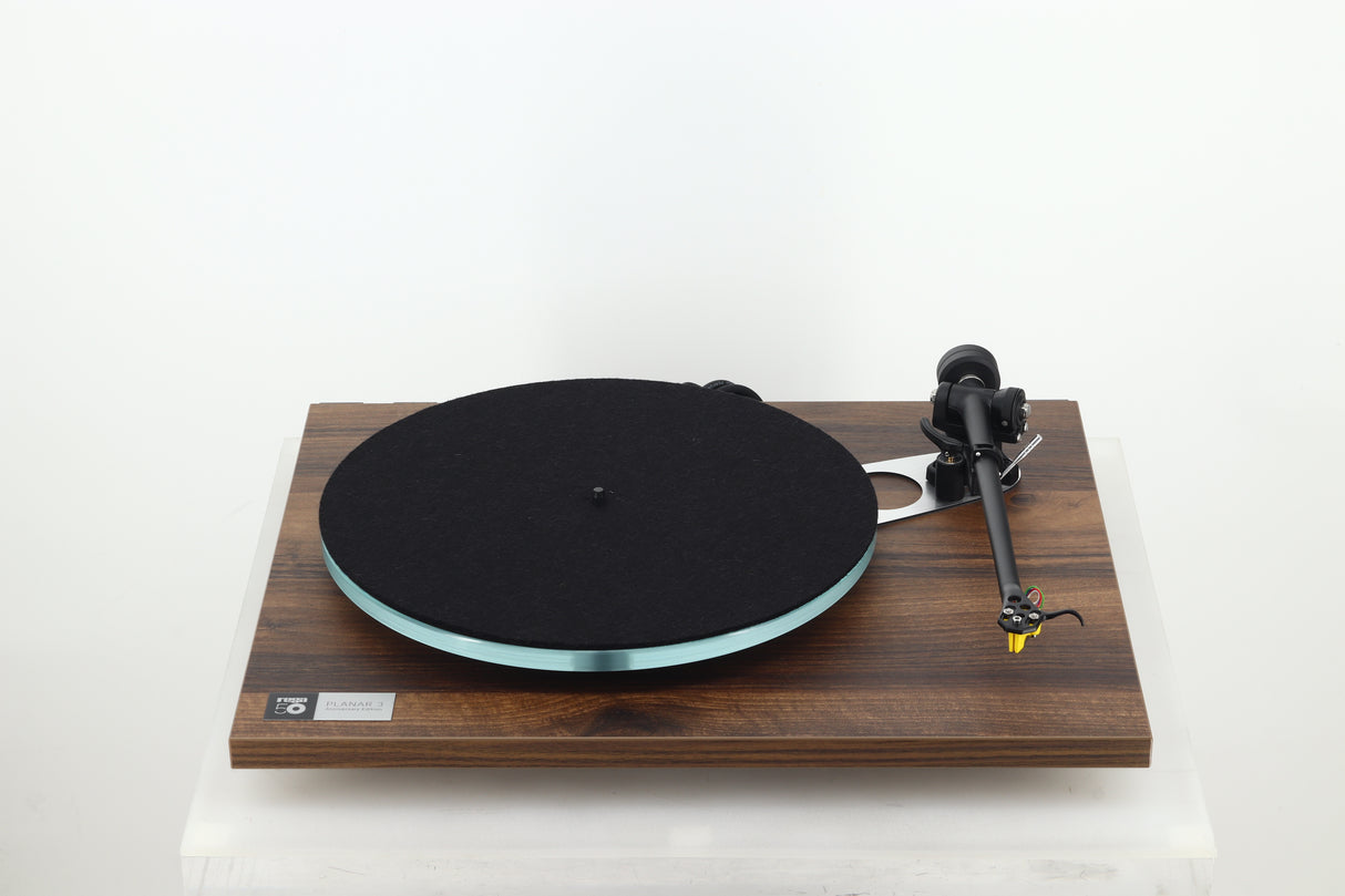 Rega Planar 50th Anniversary Turntable / Exact Cartridge - Walnut