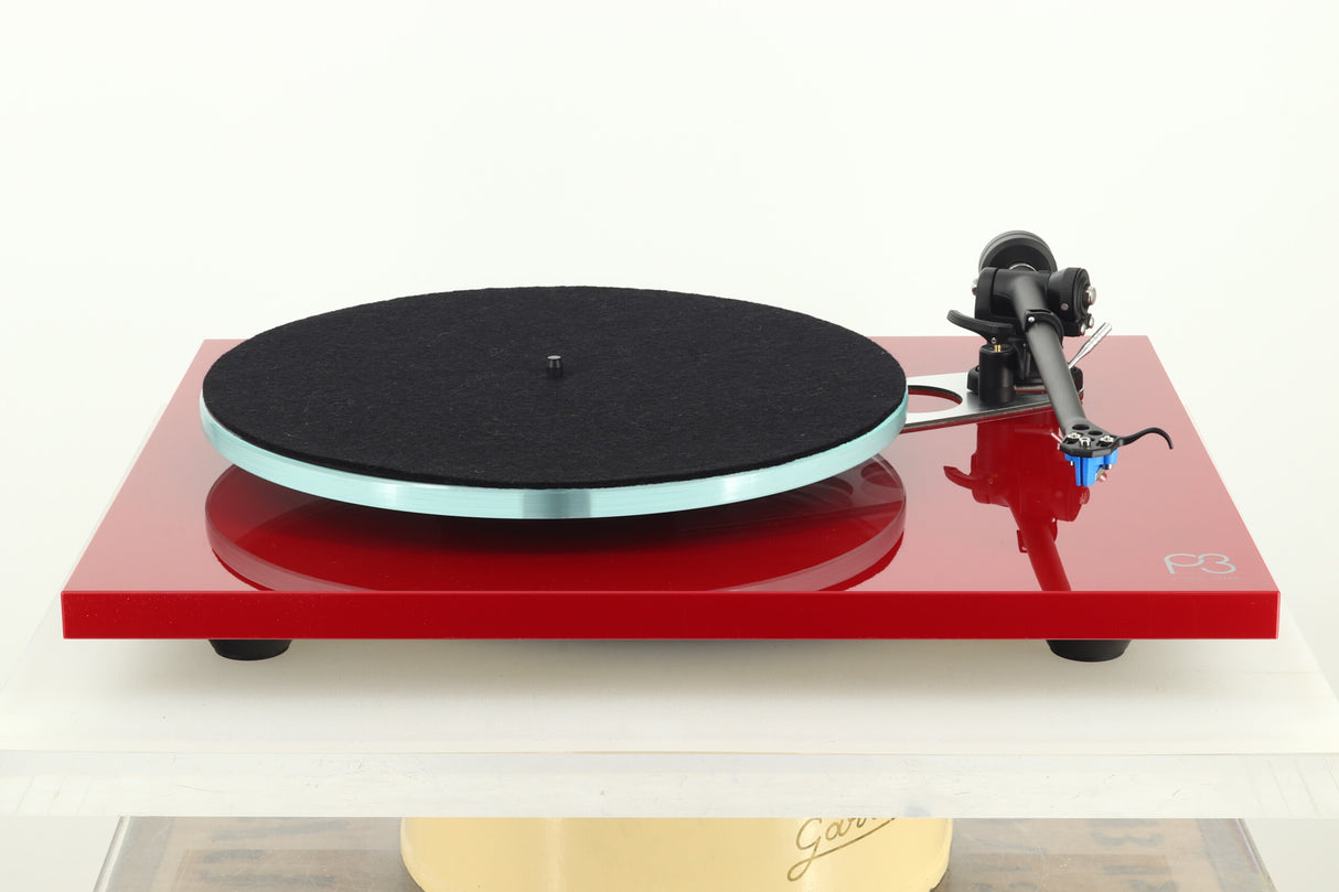 Rega Planar 3 Turntable / Elys 2 Cartridge - Red