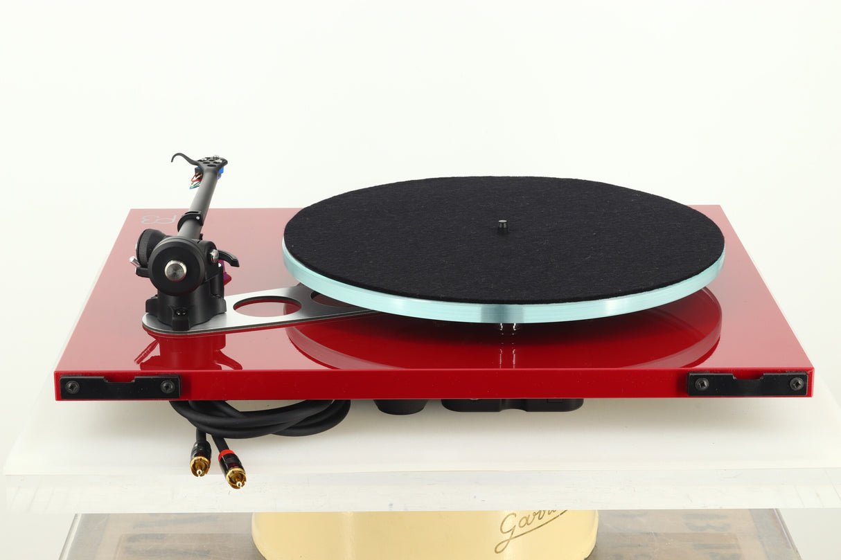 Rega Planar 3 Turntable / Elys 2 Cartridge - Red