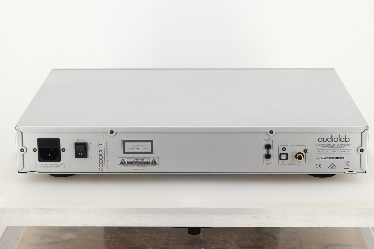 Audiolab 6000CDT CD Transport - Silver