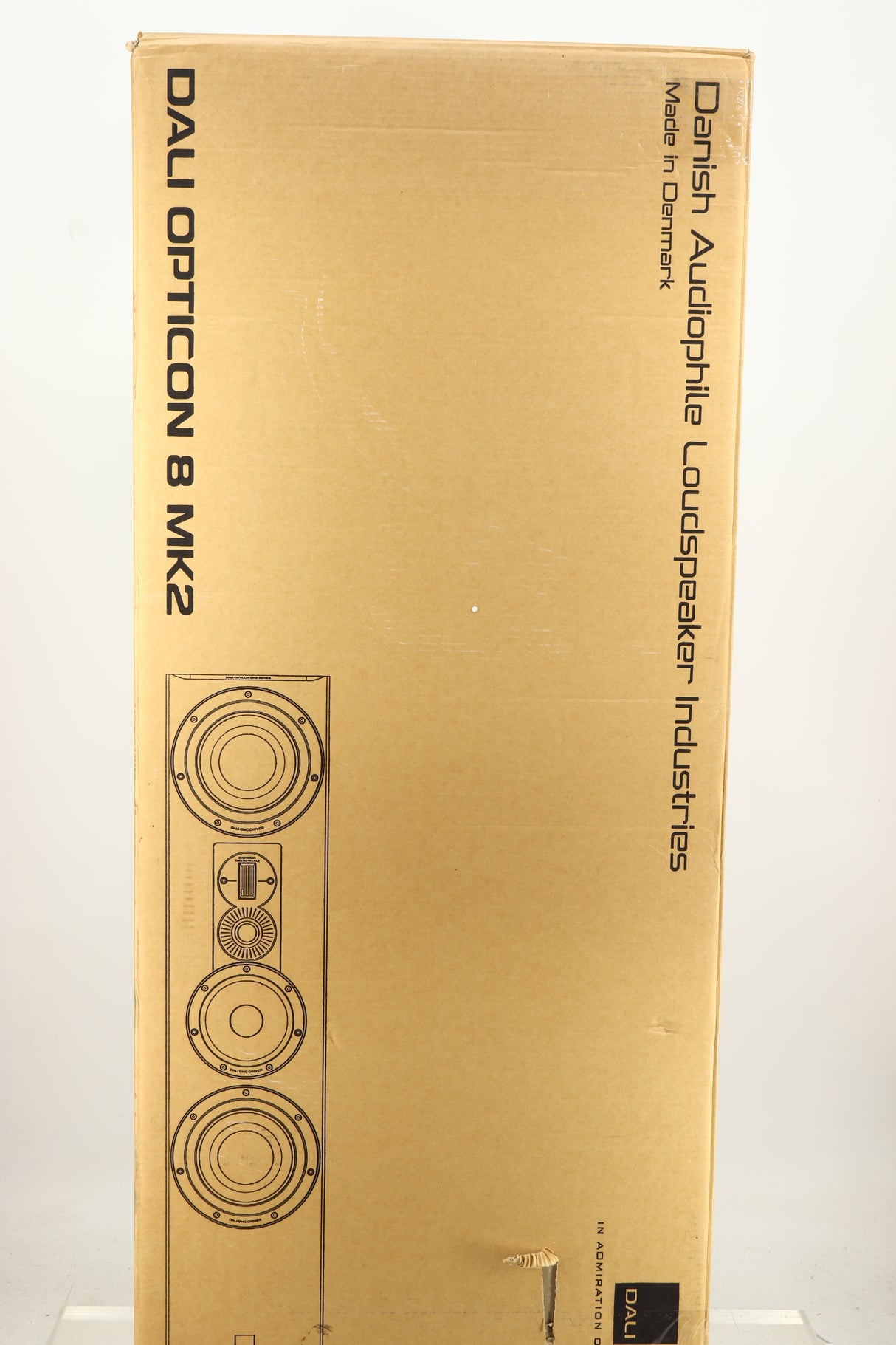 Dali Opticon 8 Mk2 Floorstanding Speakers - Tobacco Oak