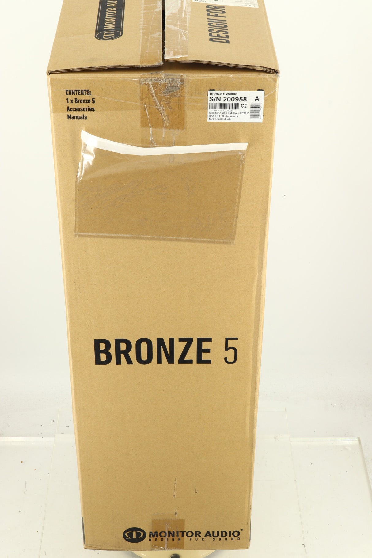 Monitor Audio Bronze 5 Floorstanding Speakers - Walnut