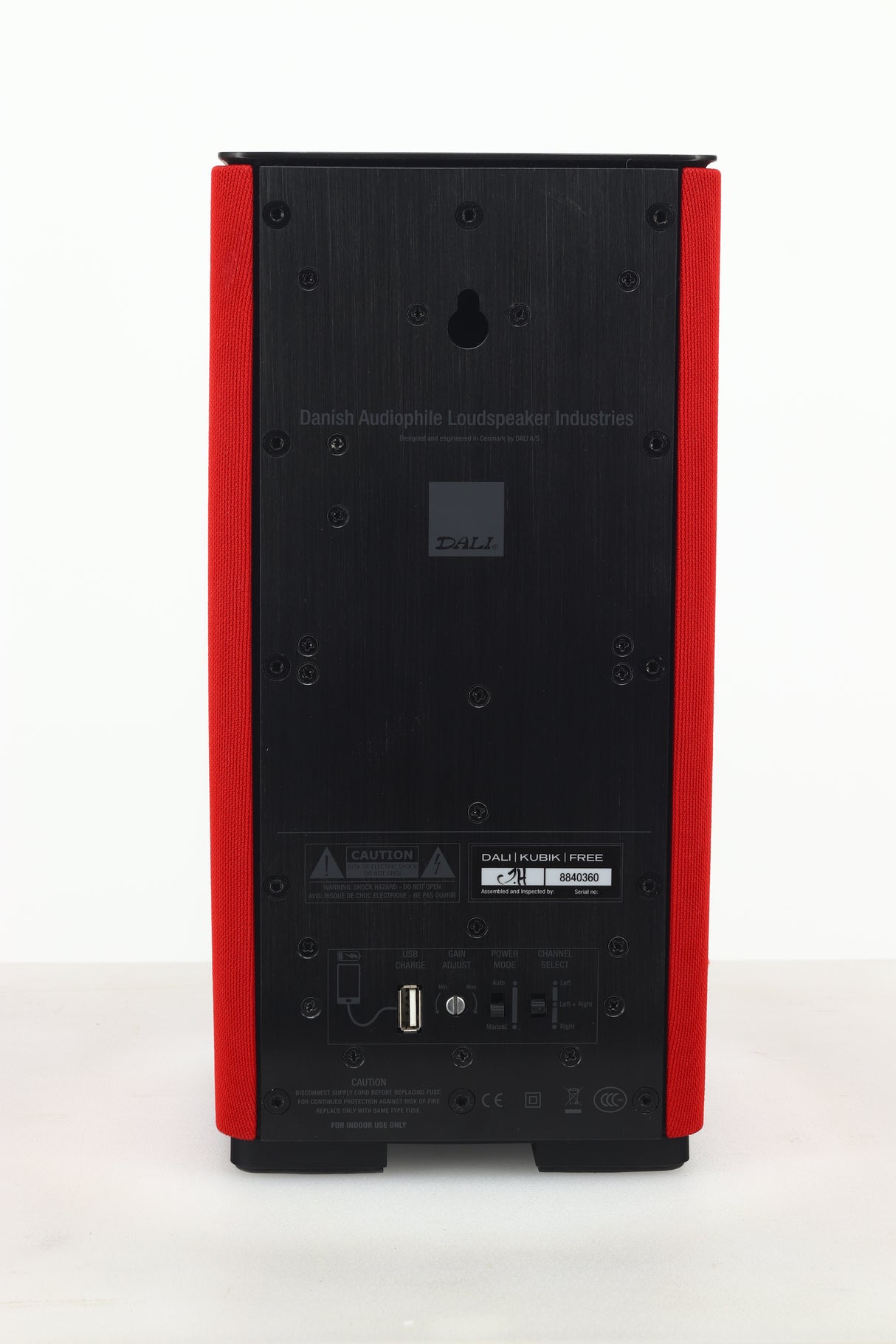 Dali Kubik Free / Xtra Bluetooth Portable Speakers - Red