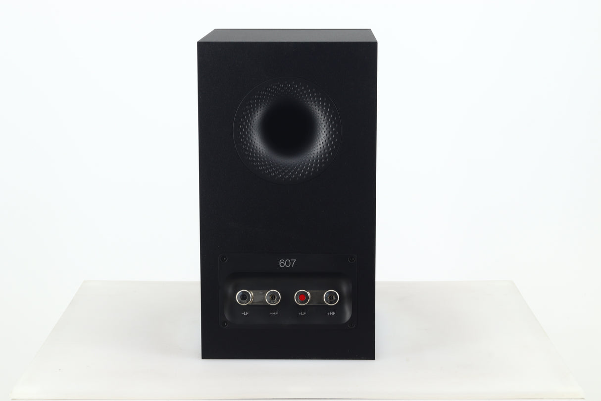 B&W 607 S3 Standmount Speakers - Black