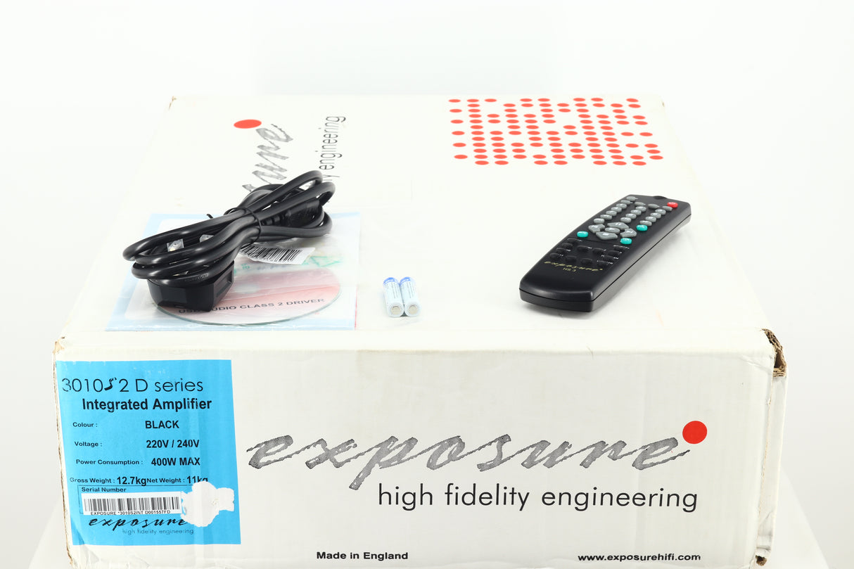 Exposure 3010 S2 D Series Integrated Amplifier - Black