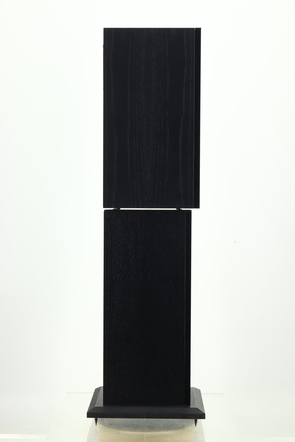 Heybrook Quartet Loudspeakers - Black/Walnut & Stands