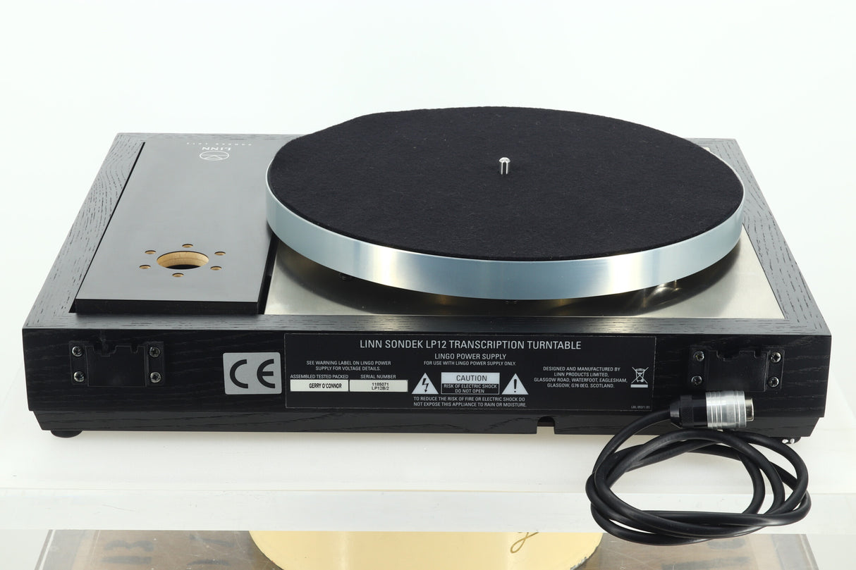 Linn LP12 Turntable - Black / Lingo 2 Power Supply