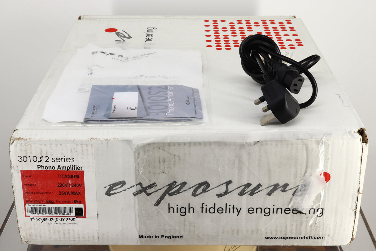 Exposure 3010 S2 Phono Stage - Silver