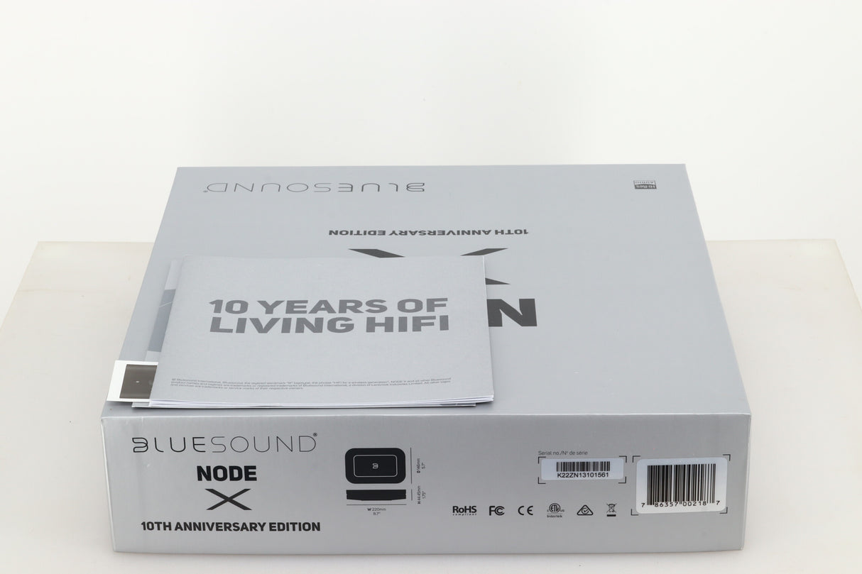 Bluesound Node X Streamer 10th Anniversary Edition