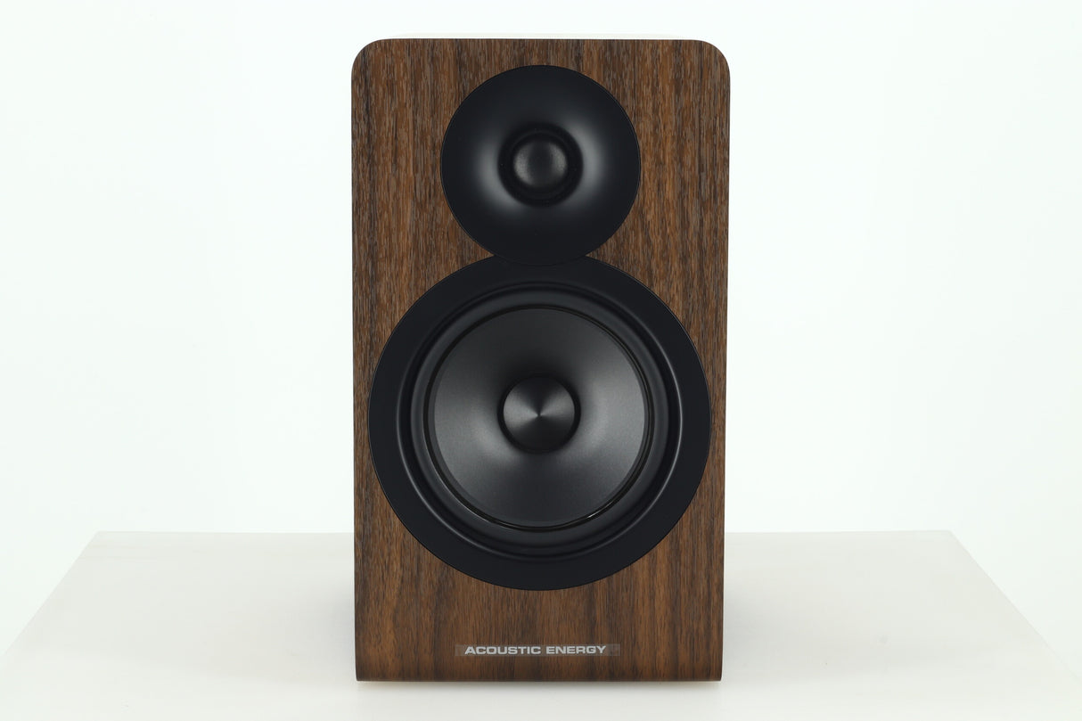 Acoustic Energy AE100² Standmount Speakers - Walnut