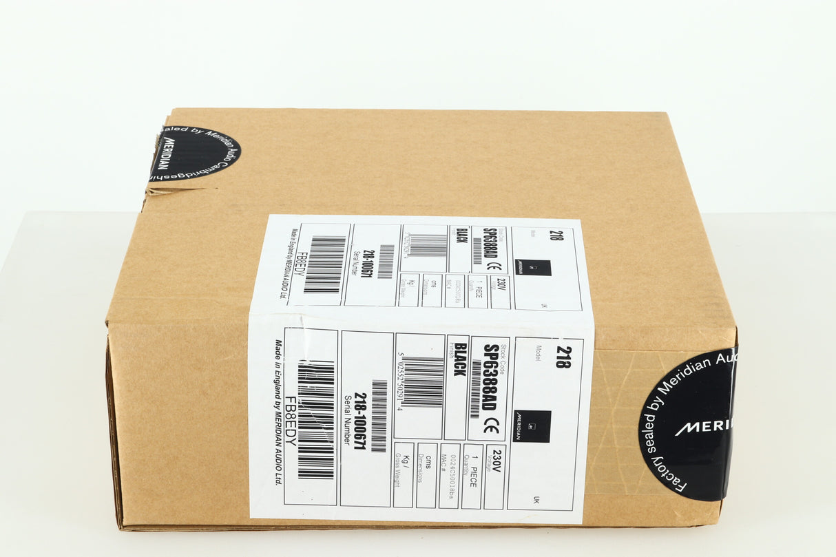 Meridian 218 Zone Controller - Black