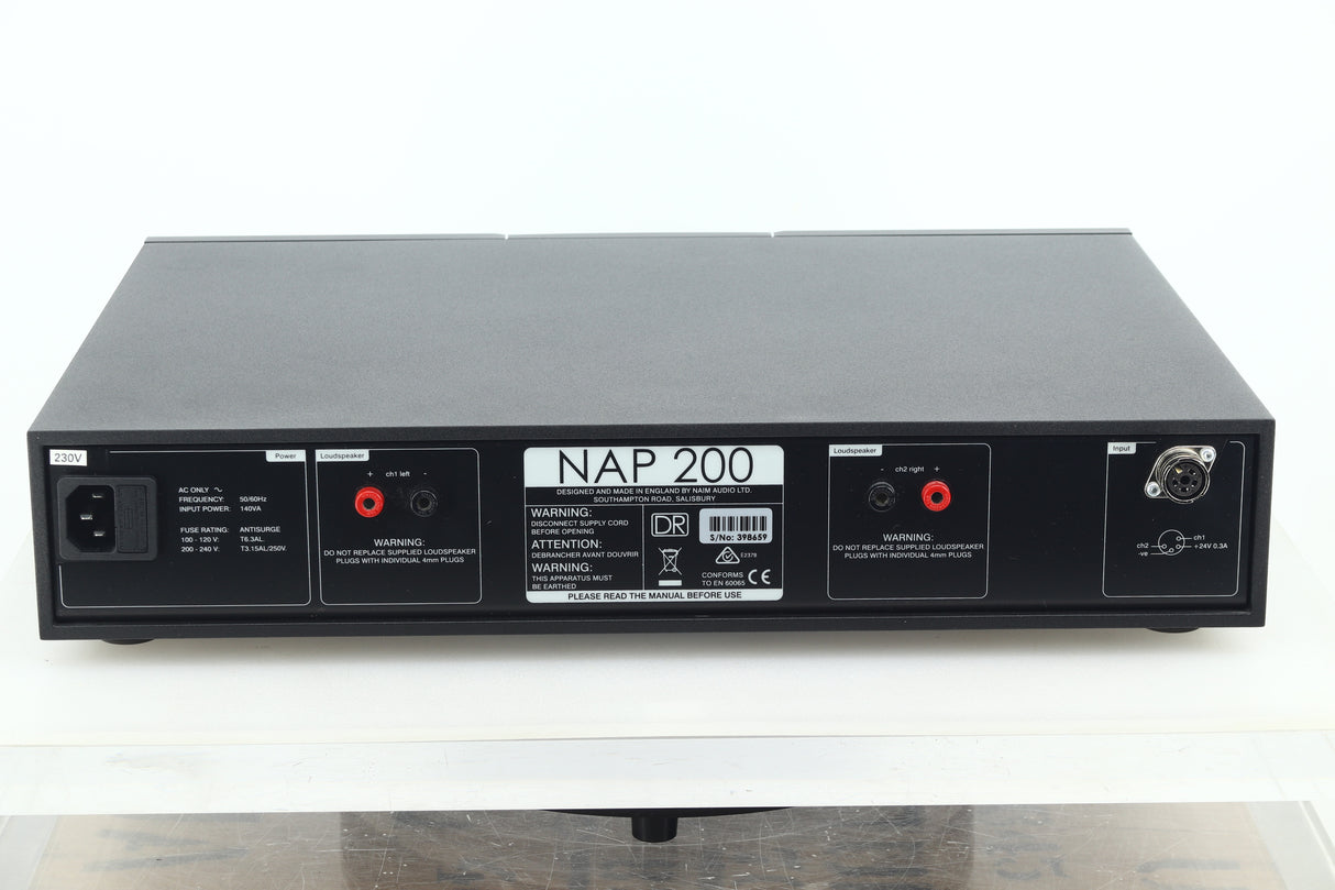 Naim NAP 200 DR Power Amplifier (2015)