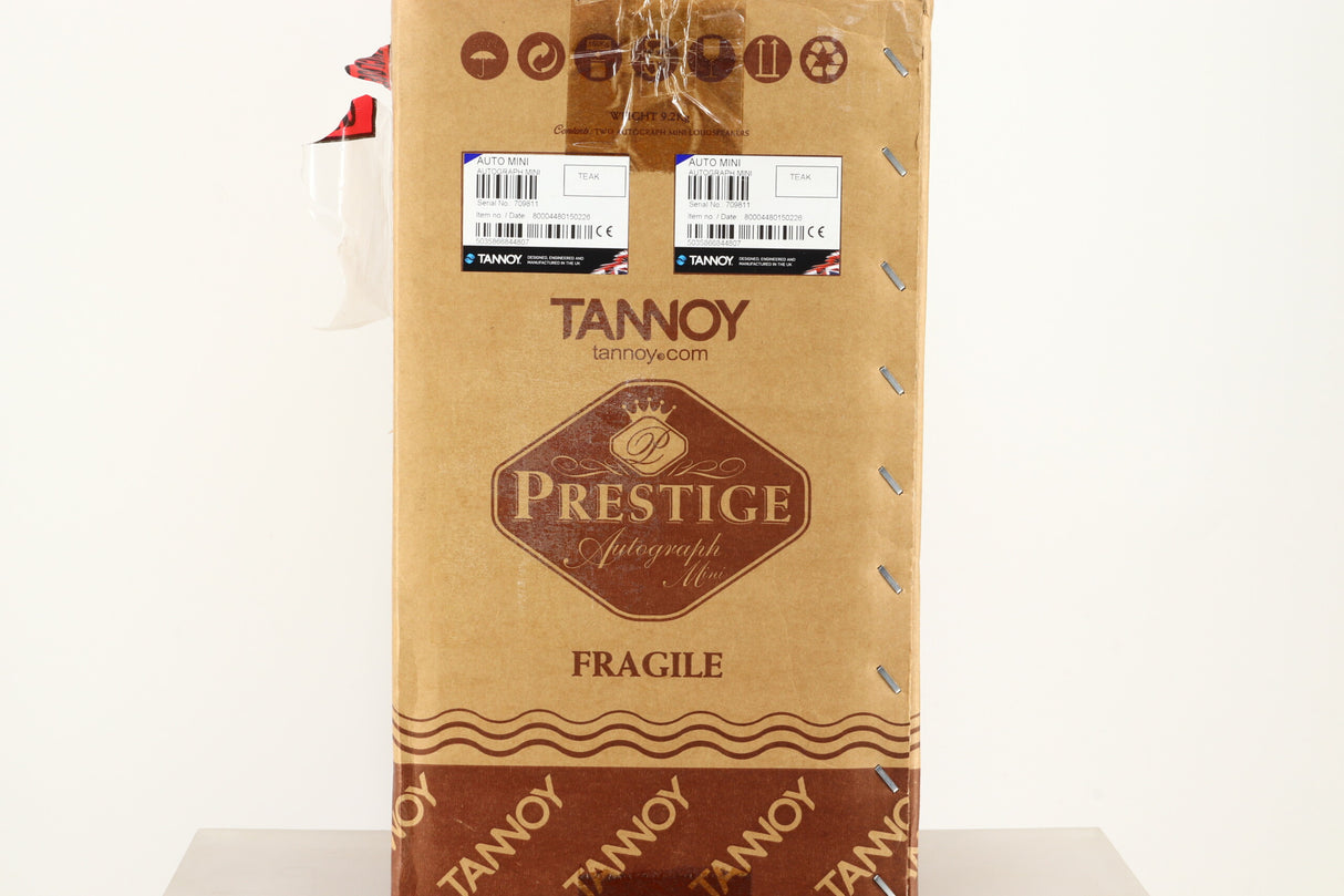 Tannoy Autograph Mini Standmount Speakers - Teak