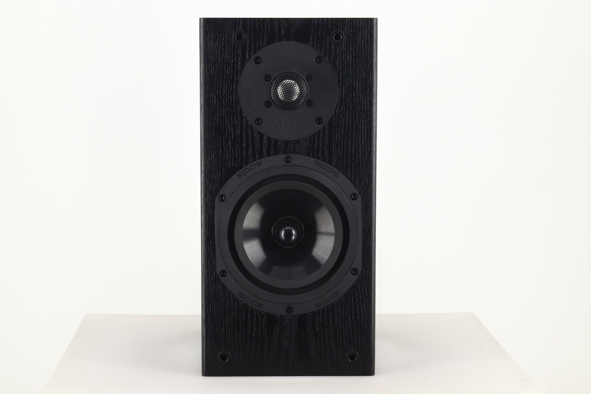 Epos M12i Standmount Speakers - Black Oak