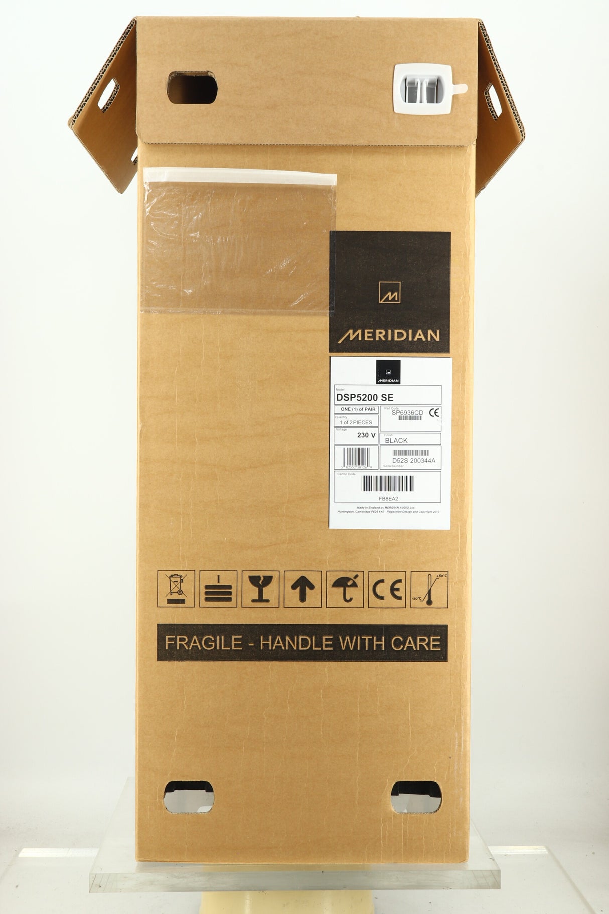 Meridian DSP5200SE Floorstanding Speakers - Black