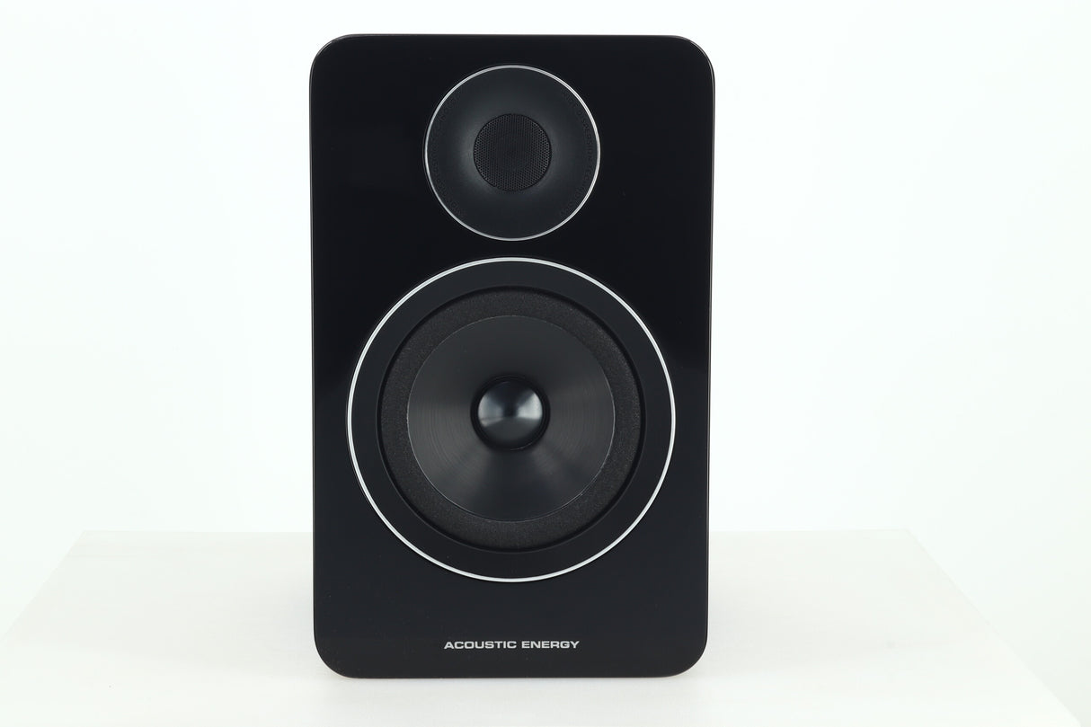 Acoustic Energy AE1 Active Standmount Speakers - Black Gloss
