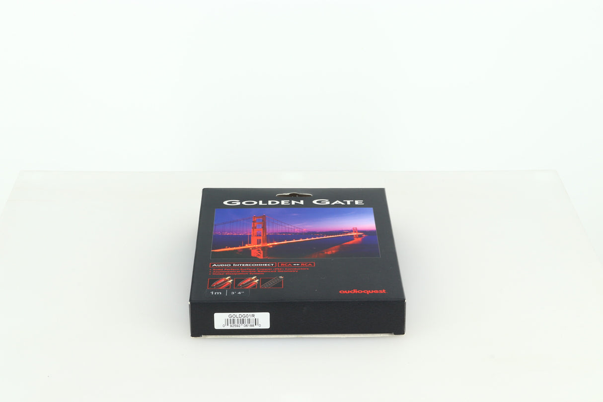 Audioquest Golden Gate Interconnect Cable RCA-RCA 1.0m