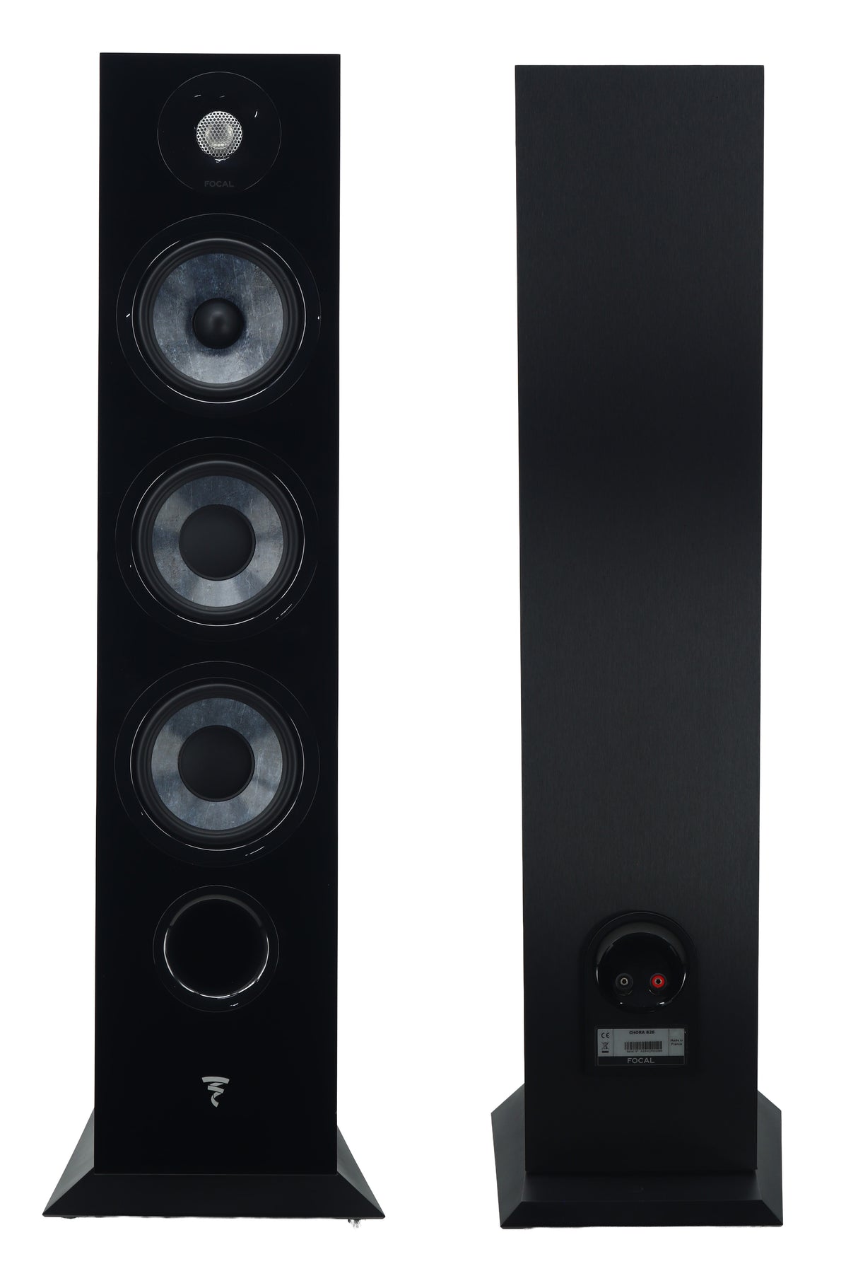 Focal Chora 826 Floorstanding Speakers - Black