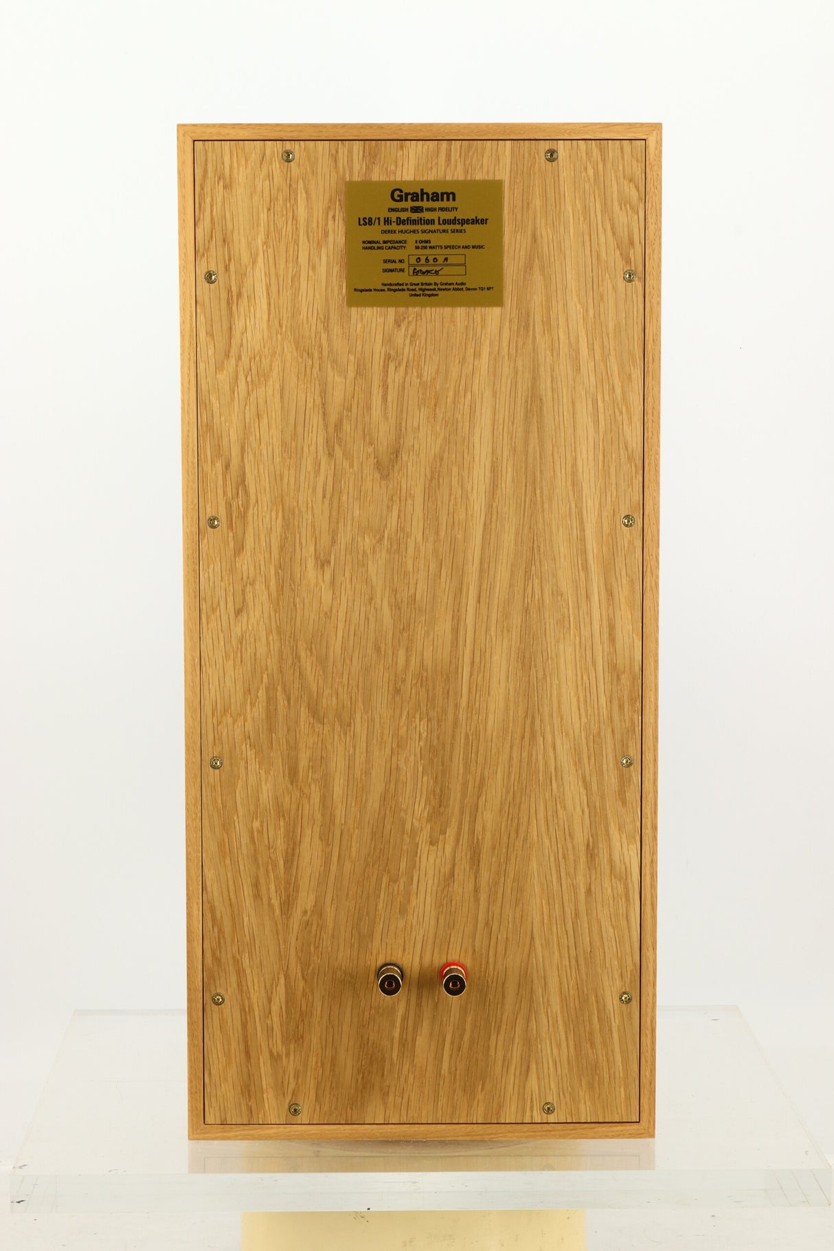 Graham Audio LS8/1 Standmount Speakers - Oak