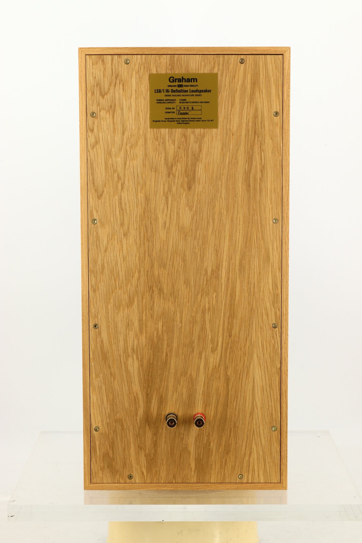 Graham Audio LS8/1 Standmount Speakers - Oak
