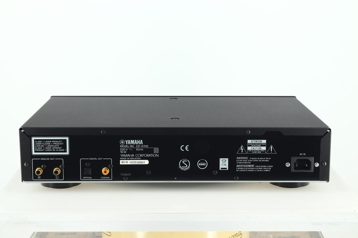 Yamaha CD-S700 CD Player - Black