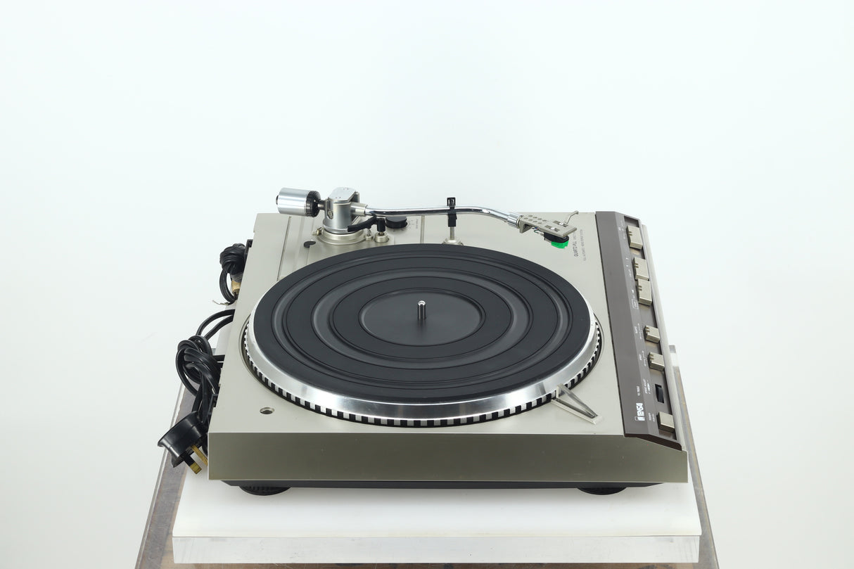 Tensai TD-750QZ Turntable - Silver