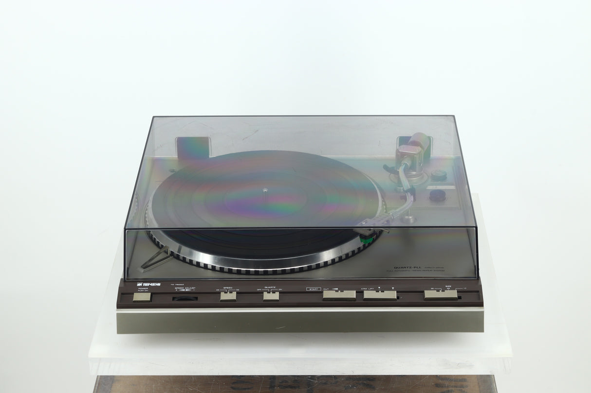 Tensai TD-750QZ Turntable - Silver