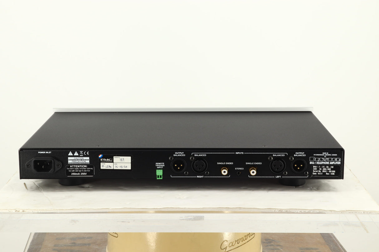 Bryston BHA-1 Headphone Amplifier - Silver