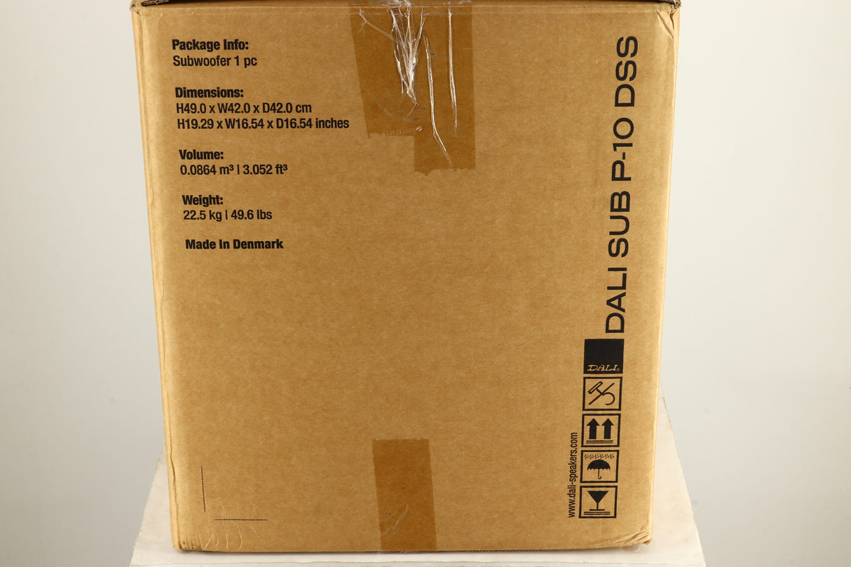 Dali SUB P-10 DSS Subwoofer - Gloss White