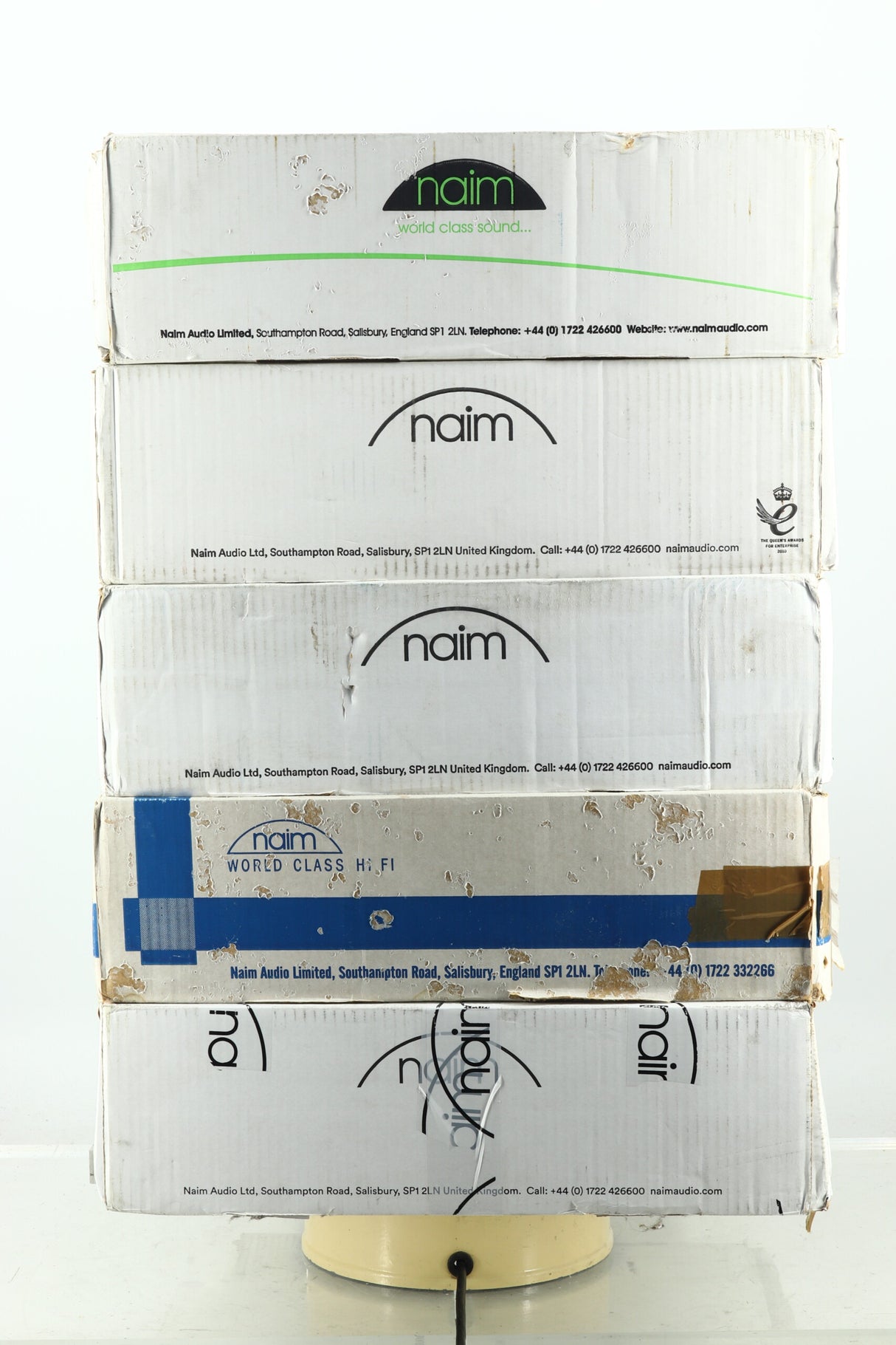 Naim Fraim 4 Shelf / 1 Base Stand - Black Ash