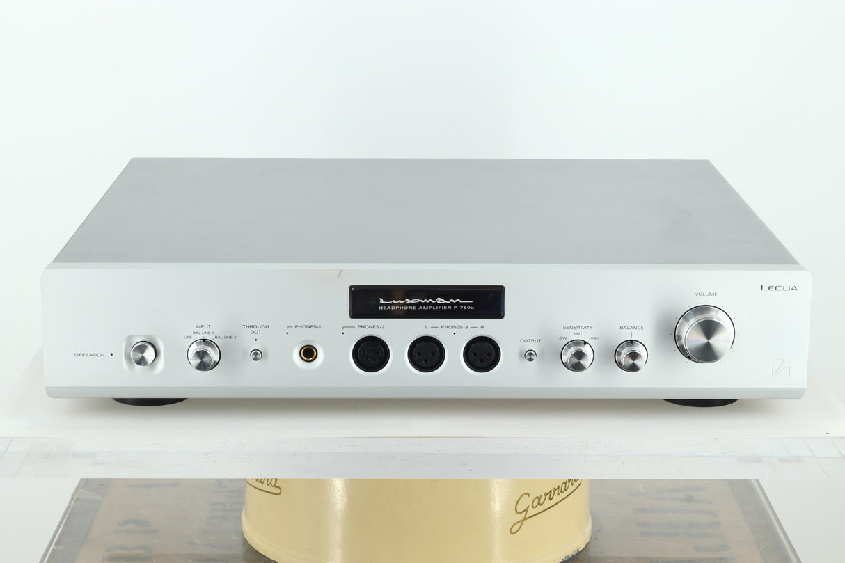 Luxman P750u Headphone Amplifier - Silver