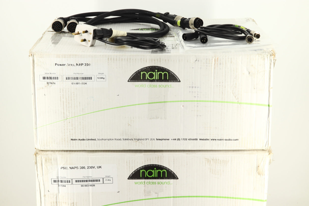 Naim NAP 300 DR Power Amplifier / NAPS 300 Power Supply (2014)