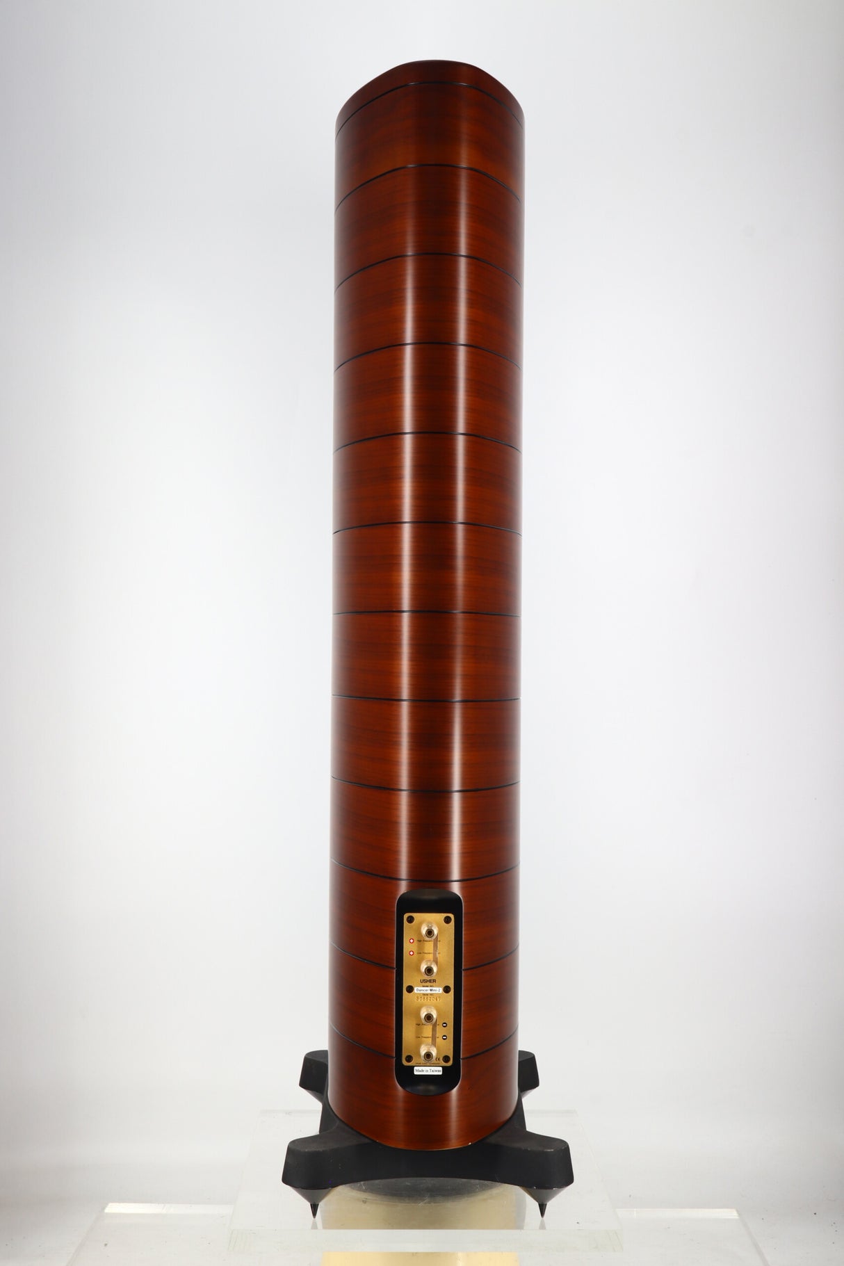 Usher Dancer Mini 2 DMD Floorstanding Speakers - Piano Black / Walnut