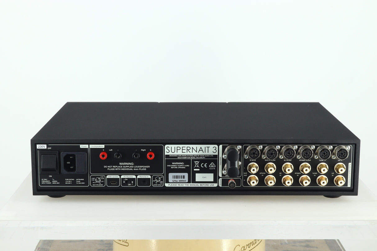 Naim SuperNait 3 Integrated Amplifier