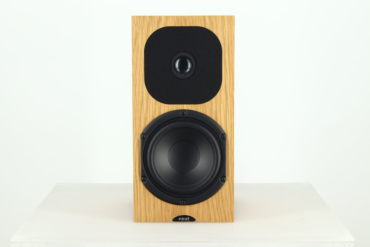 NEAT Motive SX3 Standmount Speakers - Natural Oak
