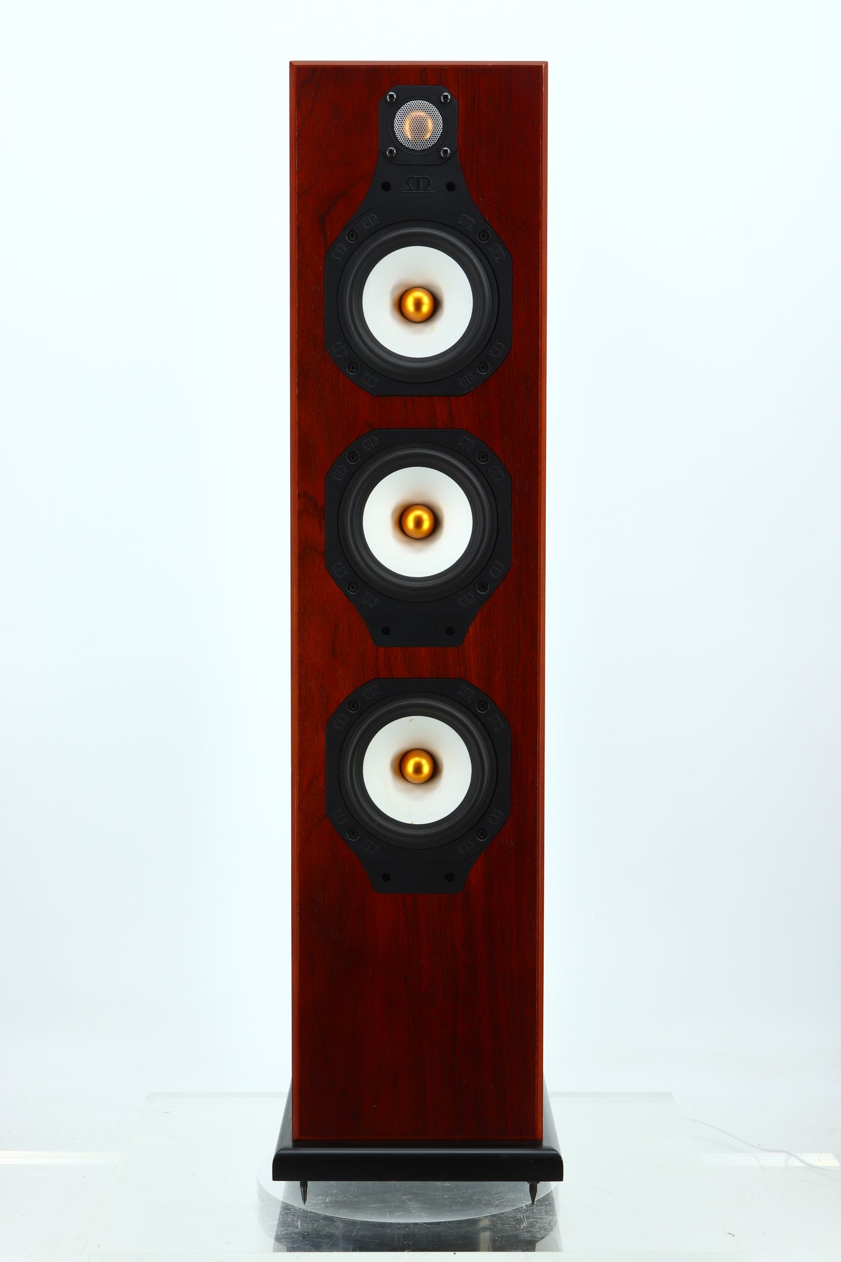 Monitor Audio Silver 8i Floorstanding Speakers - Mahogany