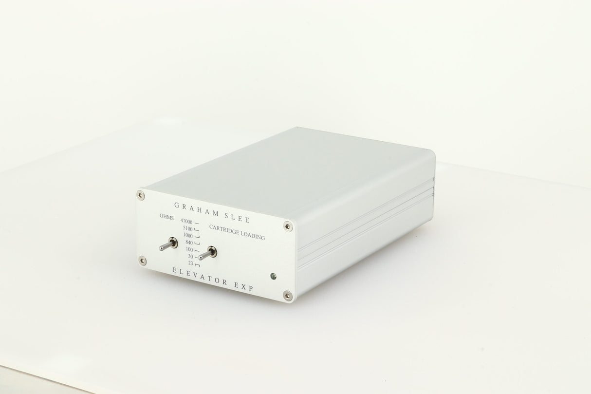 Graham Slee Elevator EXP Step Up Amplifier / PSU1 Power Supply - Silver
